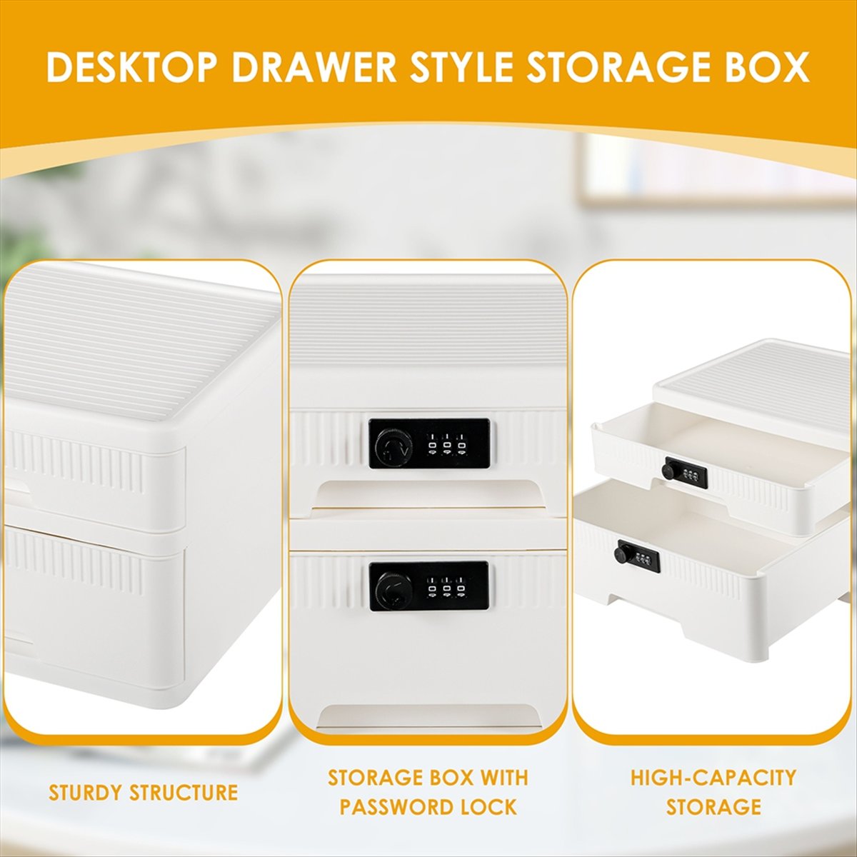 Medicine Cabinet Lock - NUOVA cassetta di sicurezza con blocco