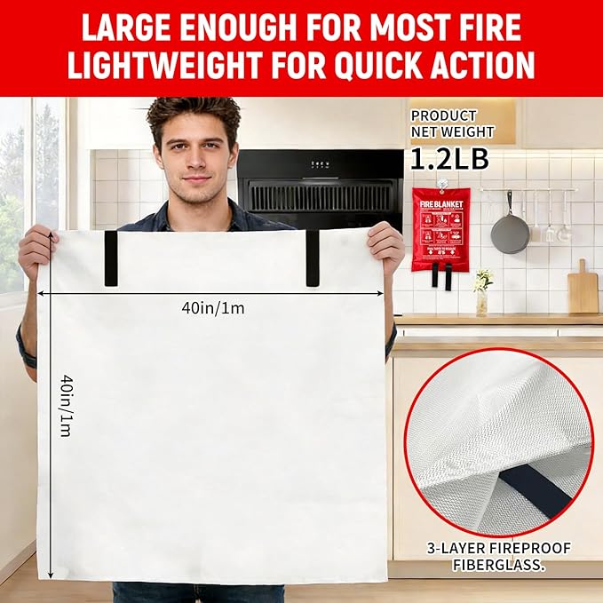 TANAN 2026 Ultima Coperta Anti - Fire Blanket Kitchen recensione e prezzo