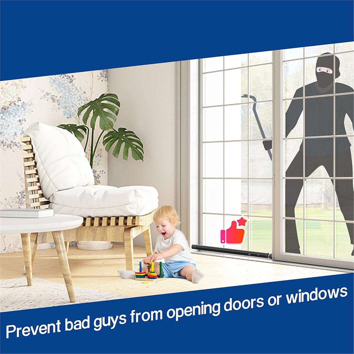 Barra di Sicurezza Scorrevole  - Window Lock Bar recensione e prezzo