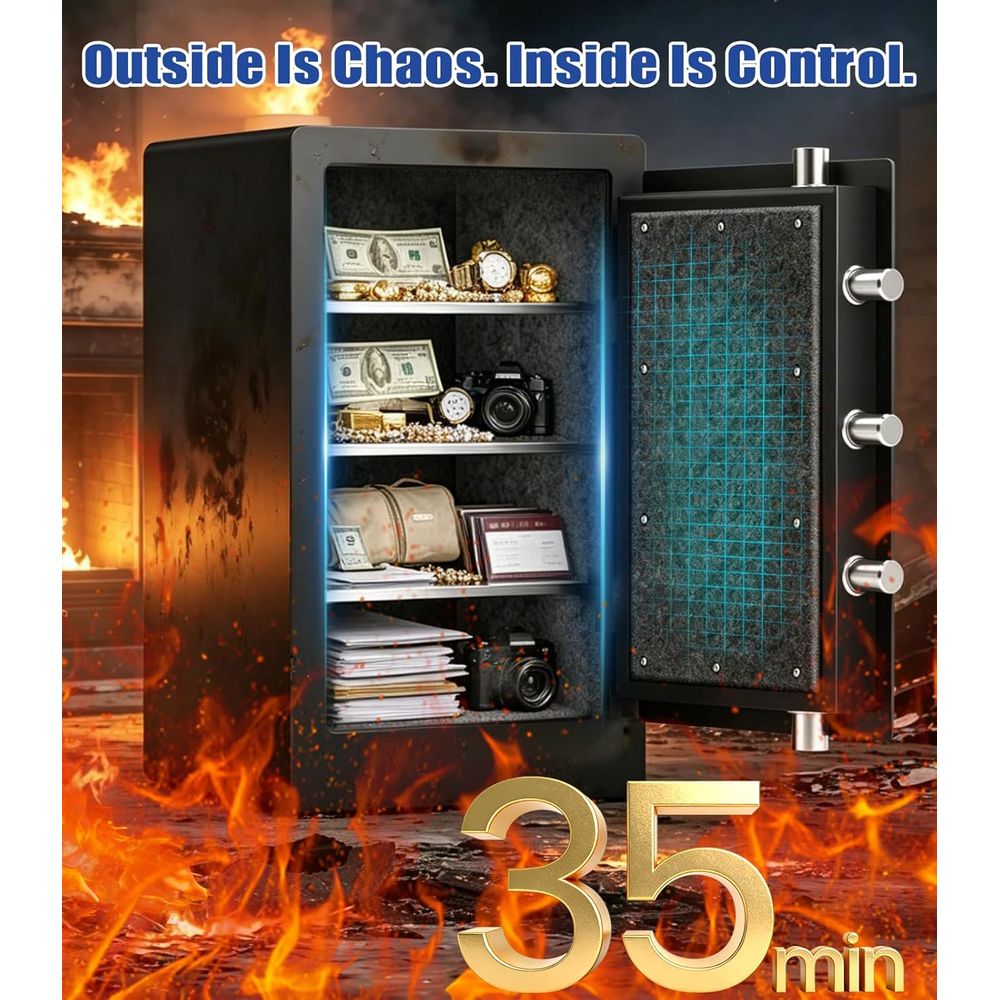 Cassaforte Biometrica Grande c - Fire Safe Document recensione e prezzo