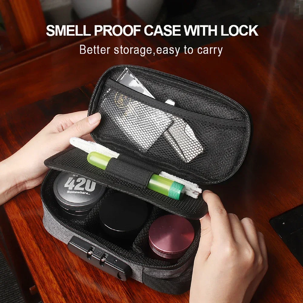 Borsa a prova di odore con ser - Medicine Cabinet Lock recensione e prezzo
