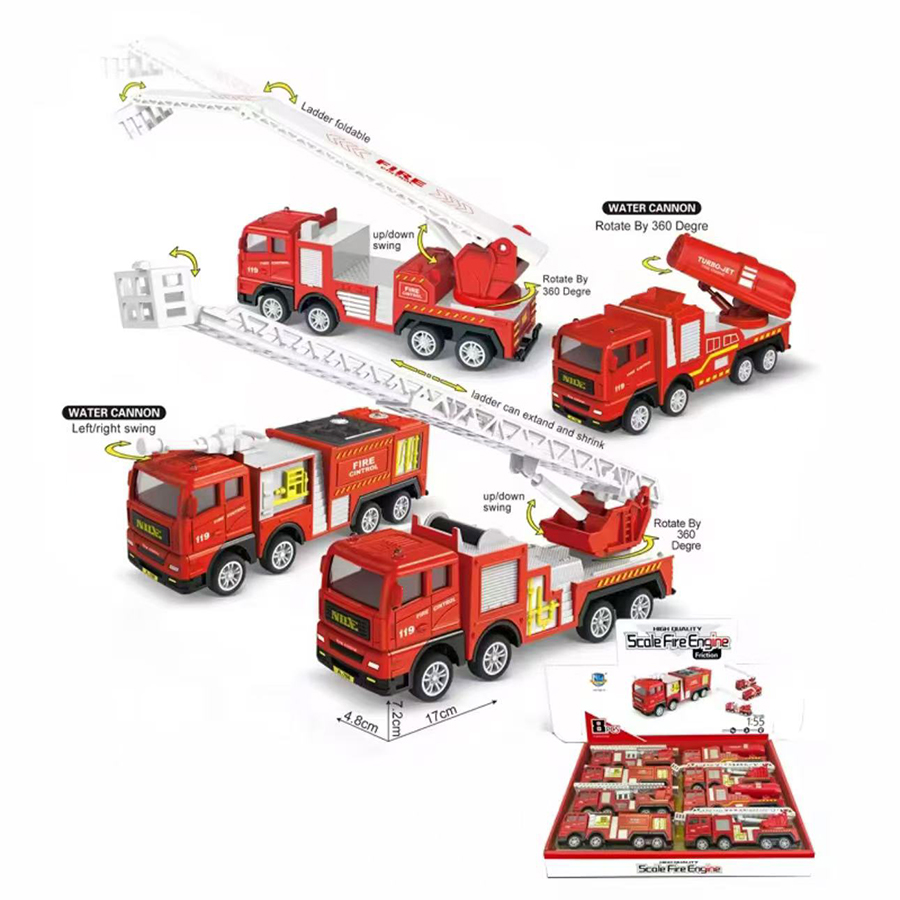 1pc-camion dei pompieri in leg - Fire Escape Ladder recensione e prezzo