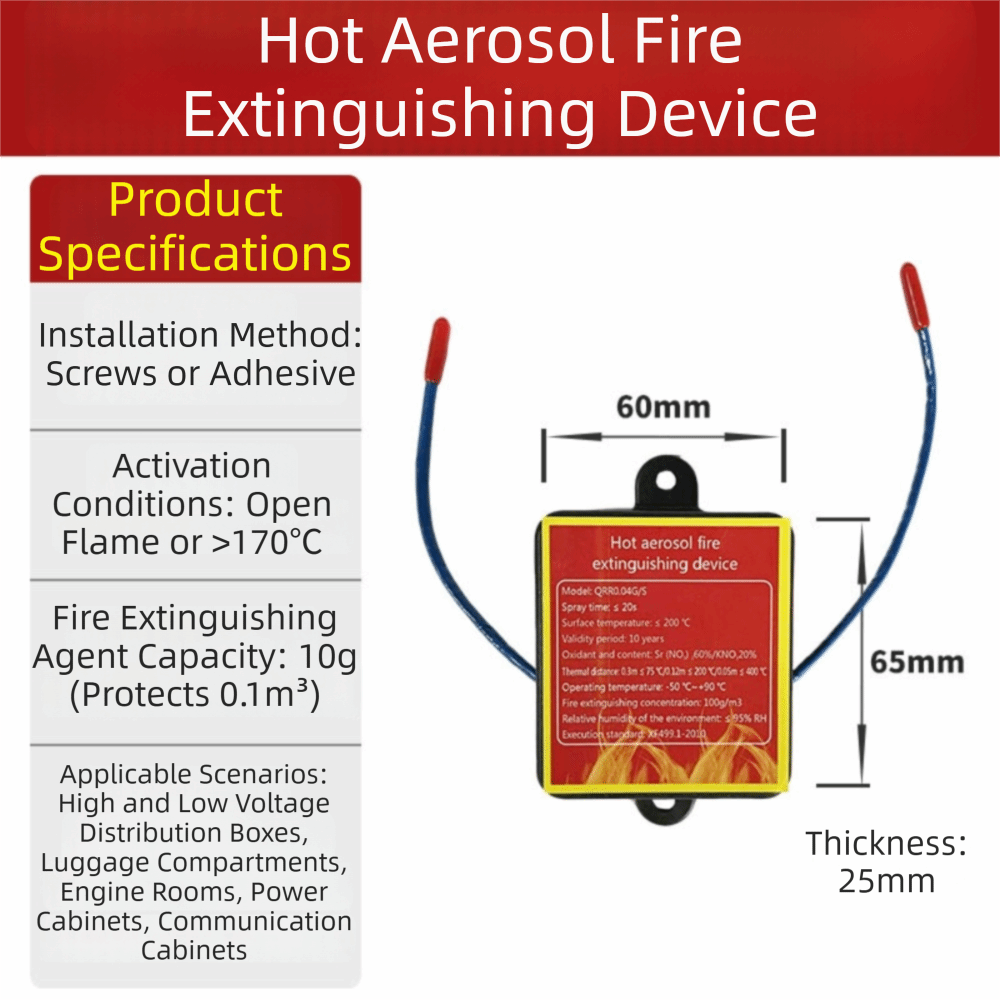 Dispositivo Antincendio a Dopp - Fire Extinguisher Small recensione e prezzo