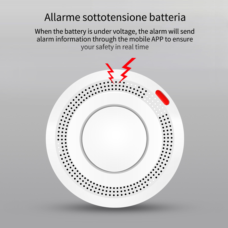 Confezione da 6 Sensori di Fum - Smoke Detector Interconnected recensione e prezzo